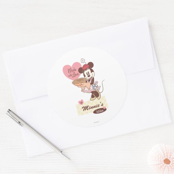 Classic_Minnie___Kitchen_Classic_Round_Sticker_3 Classic Minnie Kitchen Classic Round Sticker