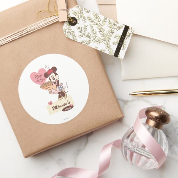 Classic_Minnie___Kitchen_Classic_Round_Sticker_5 Classic Minnie Kitchen Classic Round Sticker