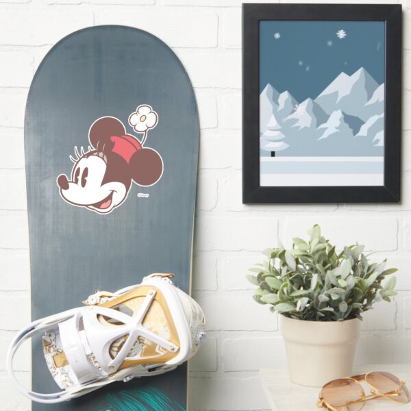 Classic_Minnie___Side_Flower_Face_Sticker_7 Classic Minnie Side Flower Face Sticker