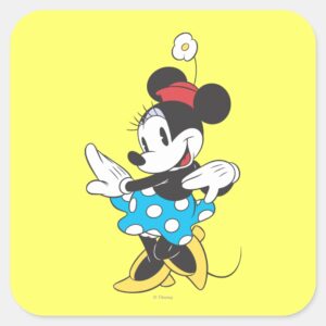 Classic Minnie Sweet Square Sticker