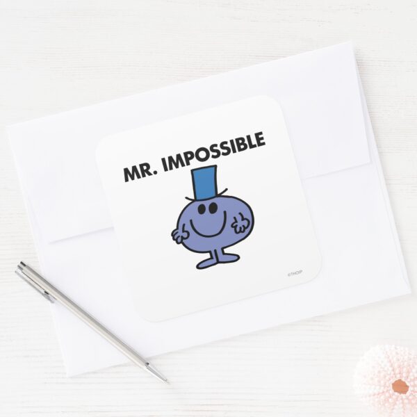 Classic_Mr._Impossible_Square_Sticker_3 Classic Mr. Impossible Square Sticker