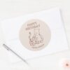 Classic_Pooh_&_Tigger___Happy_Birthday_Classic_Classic_Round_Sticker_3 Classic Pooh Tigger Happy Birthday Classic Classic Round Sticker