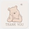 Classic_Pooh___Birthday_Thank_You_Square_Sticker_1 Classic Pooh Birthday Thank You Square Sticker