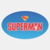Classic_Superman_Bold_Logo_Oval_Sticker_1 Classic Superman Bold Logo Oval Sticker