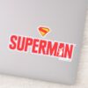 Classic_Superman_Bold_Logo_Sticker_1 Classic Superman Bold Logo Sticker