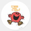 Clog_Dancing_Mr._Noisy_Classic_Round_Sticker_1 Clog Dancing Mr. Noisy Classic Round Sticker