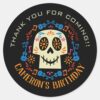 Coco Colorful Birthday Fiesta Birthday Classic Round Sticker