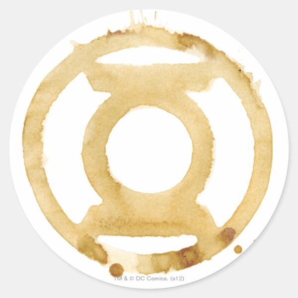 Coffee_Lantern_Symbol_Classic_Round_Sticker_1 Coffee Lantern Symbol Classic Round Sticker
