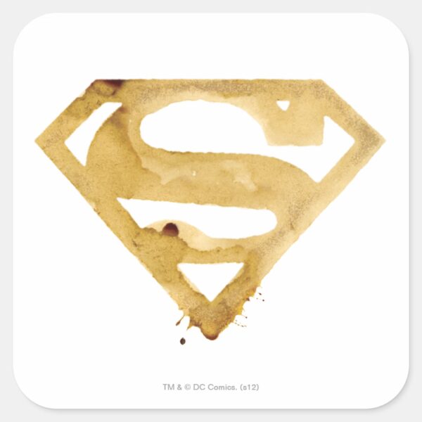 Coffee_S_Symbol_Square_Sticker_1 Coffee S Symbol Square Sticker