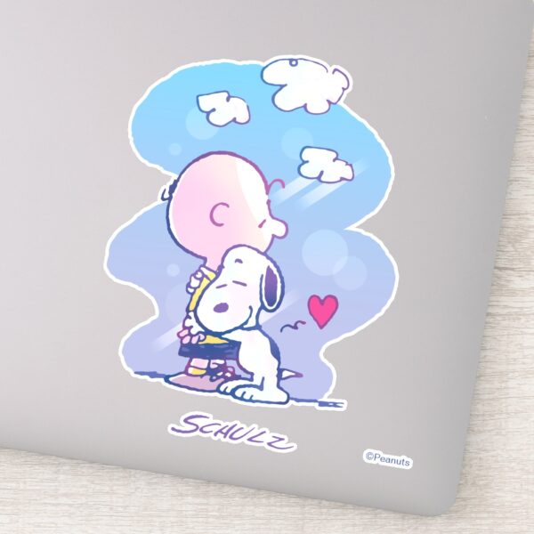 Comfort_&_Security___Charlie_&_Snoopy_Hug_Sticker_9 Comfort Security Charlie Snoopy Hug Sticker 9