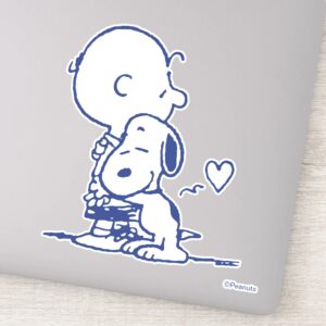 Comfort Security Charlie Snoopy Hug Sticker 9