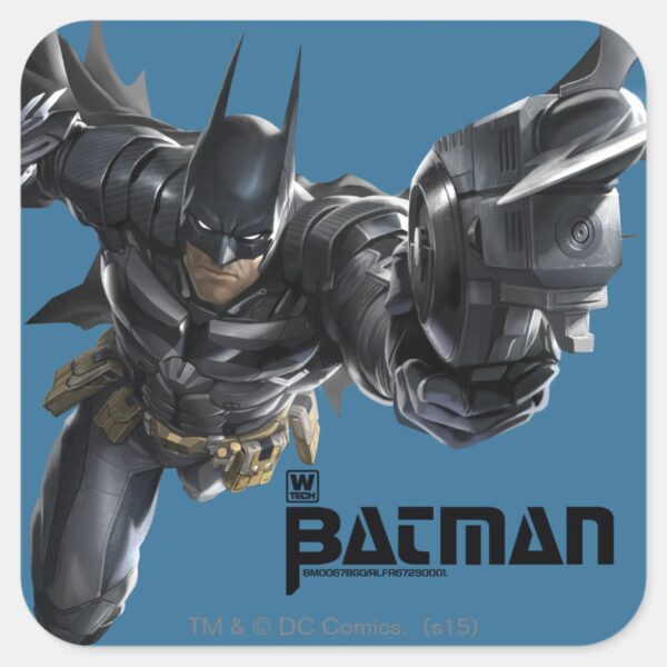 Concept_Batman_With_Batclaw_Square_Sticker_1 Concept Batman With Batclaw Square Sticker
