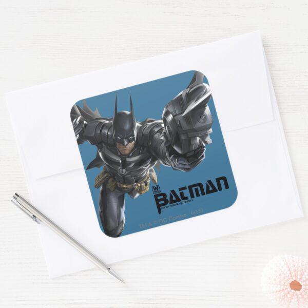 Concept_Batman_With_Batclaw_Square_Sticker_3 Concept Batman With Batclaw Square Sticker