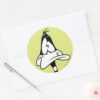 Confused_DAFFY_DUCK™_Face_Classic_Round_Sticker_3 Confused DAFFY DUCK™ Face Classic Round Sticker
