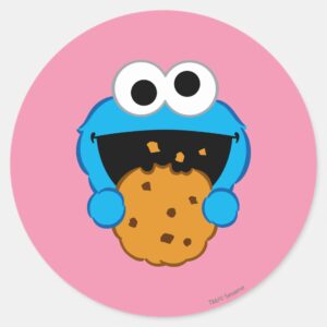 Cookie Face Classic Round Sticker