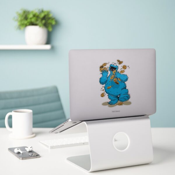 Cookie_Monster_Crazy_Cookies_Sticker_3 Cookie Monster Crazy Cookies Sticker