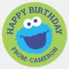 Cookie_Monster_Face___Happy_Birthday_Gift_Tag_1 Cookie Monster Face Happy Birthday Gift Tag