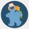 Cookie_Monster_Hiking_Classic_Round_Sticker_1 Cookie Monster Hiking Classic Round Sticker