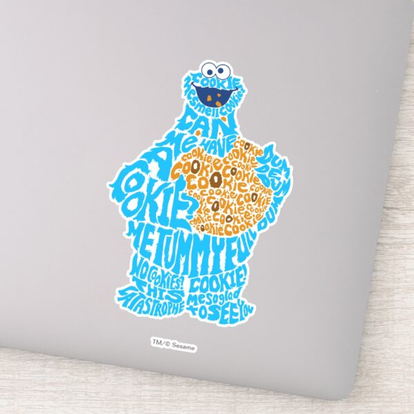 Cookie_Monster_Pattern_Fill_Sticker_1 Cookie Monster Pattern Fill Sticker