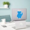 Cookie Monster Pixel Art Sticker