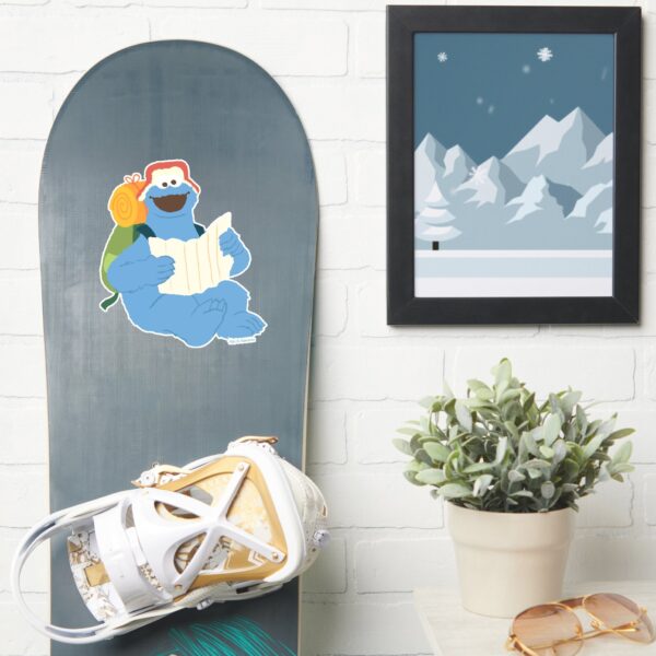 Cookie_Monster_Reading_A_Map_Sticker_7 Cookie Monster Reading A Map Sticker