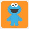 Cookie_Monster_Wool_Style_Square_Sticker_1 Cookie Monster Wool Style Square Sticker