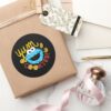 Cookie_Monster_Yum_Classic_Round_Sticker_5 Cookie Monster Yum Classic Round Sticker