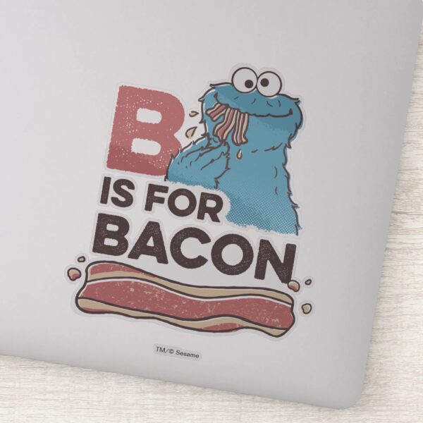 Cookie_Monster___B_is_for_Bacon_Sticker_1 Cookie Monster B Is For Bacon Sticker