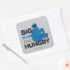 Cookie Monster Big Blue Hungry Square Sticker