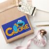 Cookie Monster Cookie Rectangular Sticker