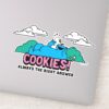 Cookie_Monster___Cookies_Always_the_Right_Answer_Sticker_1 Cookie Monster Cookies Always The Right Answer Sticker