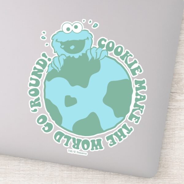 Cookie_Monster___Cookies_Make_the_World_Go_Round_Sticker_1 Cookie Monster Cookies Make The World Go Round Sticker
