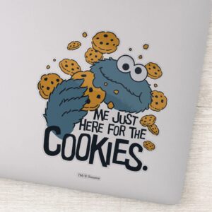 Cookie_Monster___Me_Just_Here_for_the_Cookies_Sticker_1 Cookie Monster Me Just Here For The Cookies Sticker