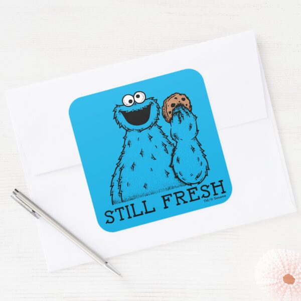 Cookie_Monster___Still_Fresh_Square_Sticker_3 Cookie Monster Still Fresh Square Sticker