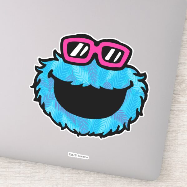 Cookie_Monster___Summer_Vibes_Sticker_1 Cookie Monster Summer Vibes Sticker
