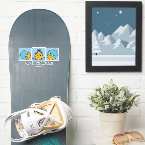 Cookie_Monster___That's_How_Me_Roll_Sticker_7 Cookie Monster Thats How Me Roll Sticker