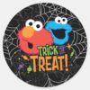 Cookie_Monster_and_Elmo_-_Trick_or_Treat_Classic_Round_Sticker_1 Cookie Monster And Elmo Trick Or Treat Classic Round Sticker
