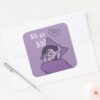Count Von Count Ah Ah Ah Square Sticker