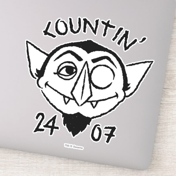 Count_von_Count_Skate_Logo_-_Countin'_24_7_Sticker_1 Count Von Count Skate Logo Countin 24 7 Sticker