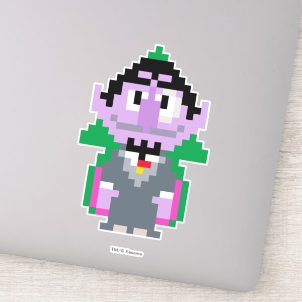 Count_von_Pixel_Art_Sticker_1 Count Von Pixel Art Sticker