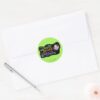 Courage The Cowardly Dog Creepy Stuff Happens Classic Round Sticker