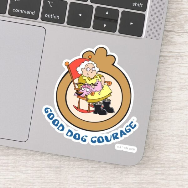 Courage_the_Cowardly_Dog___Good_Dog_Courage_Sticker_14 Courage The Cowardly Dog Good Dog Courage Sticker