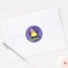 Courage The Cowardly Dog Muriel Graphic Classic Round Sticker