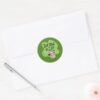 Courage The Cowardly Dog Now What Do I Do Classic Round Sticker