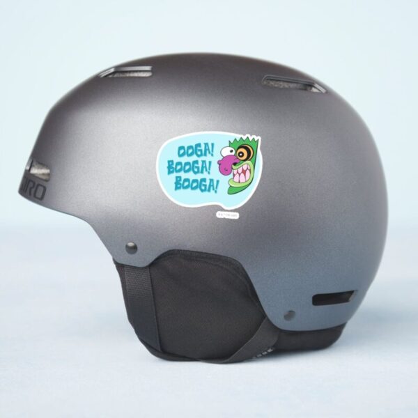 Courage The Cowardly Dog Ooga Booga Booga Sticker