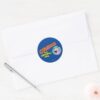 Courage The Cowardly Dog Show Logo Classic Round Sticker