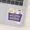 Courage The Cowardly Dog Welcome To Nowhere Sticker