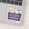 Courage The Cowardly Dog Welcome To Nowhere Sticker