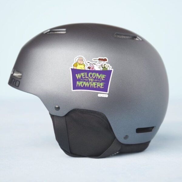 Courage The Cowardly Dog Welcome To Nowhere Sticker