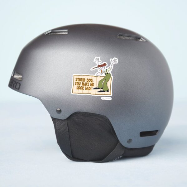 Courage The Cowardly Dog You Make Me Look Bad Sticker